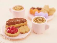Sylvanian Coffee and Cake Set Art.5742 Набор «Кофе и пирожные» - Мебель для кукольного домика