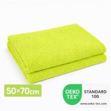 Bebe Basic Cotton Baby Towel  Art.288860 Light Green Хлопковое полотенце фроте  50x70 см (100% хлопок)
