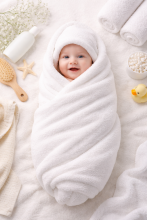 Bebe Basic Cotton Baby Towel  Art.288862 Light Grey Cotton frote towel 75x150 cm (100% cotton)