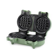 Giles &amp; Posner EK5922GSGRVDE Double Waffle Maker