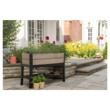 Flower pot Deco Elevated Garden Bed 48L Ashwood