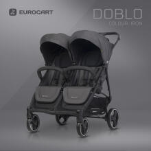 EURO-CART Double Stroller DOBLO IRON