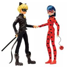MIRACULOUS Ladybug and Cat Noir doll set, 50365