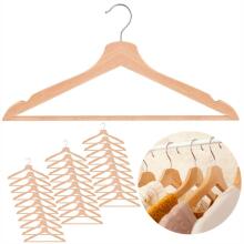 Wooden hangers HG0086 30 pcs.