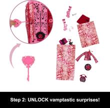 Monster High Skulltimate Secrets: Garden Mysteries – Draculaura lelle ar maģisko garderobi