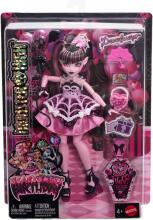 Monster High Scary Sweet Birthday – Draculaura lelle rozā ballītes kleitā ar aksesuāriem