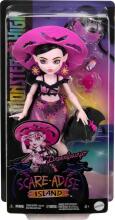 Monster High Scare-adise Island – Draculaura pludmales lelle ar peldkostīmu un aksesuāriem
