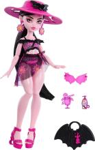 Monster High Scare-adise Island – Draculaura pludmales lelle ar peldkostīmu un aksesuāriem