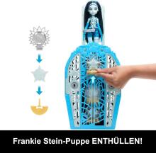 Monster High Skulltimate Secrets – Hauntlywood Mysteries Frankie Stein Wardrobe Set (19+ Surprises)