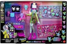 Monster High Make-A-Monster Pet Lab – Frankie Stein Doll with 30+ Accessories & Custom Creatures