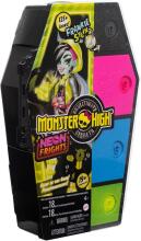 Monster High Skulltimate Secrets – Neon Frights Frankie Stein ar gaismojošiem pārsteigumiem