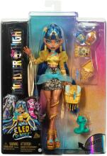 Monster High Клео де Нил – королевский золотой образ с Хиссетт и аксессуарами