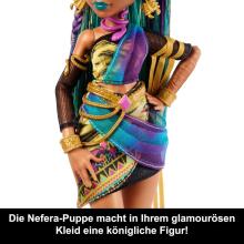 Monster High Nefera De Nile Doll – Royal Mummy Glam with Pet Scarab Lavish & Accessories