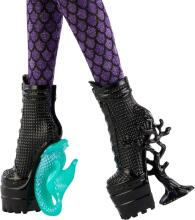 Monster High x Wednesday Bianca Barclay lelle – Nevermore akadēmijas stils ar sirēnas amuletu un aksesuāriem