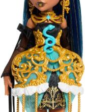 Monster High Scary Sweet Birthday Cleo De Nile Doll – Gold Party Glam Look with Accessories