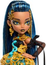 Monster High Scary Sweet Birthday Cleo De Nile Doll – Gold Party Glam Look with Accessories