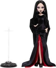 Monster High x Wednesday Morticia Addams Doll – Collector Edition with Stand
