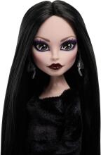 Monster High x Wednesday Morticia Addams Doll – Collector Edition with Stand