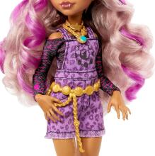 Monster High Clawdeen Wolf lelle – vilkača modes stils ar aksesuāriem
