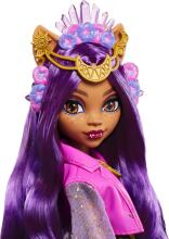 Monster High Clawdeen Wolf festivāla lelle – mūzikas festivāla stils