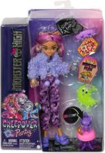 Monster High Creepover Party Clawdeen Wolf – pidžamu ballītes lelle