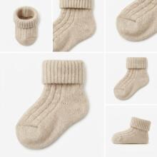 La Bebe™ Lambswool Natural Eco Socks Art.289444 Натуральные шерстяные носочки для новорожденного