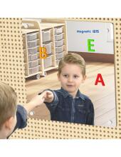 MASTERKIDZ Liels magnētiskais spogulis STEM dēlim
