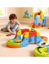 WOOPIE Magic Cube Train Magnetic Anti-Gravity Track Construction Blocks 18pcs