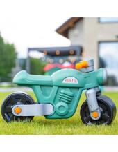 FALK Ride-On Motorcycle Moto Premier Vintage Green for Ages 1-3