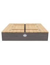 Axi Sandbox Ella 100 x 95 with Benches Gray