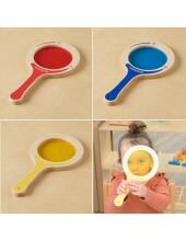 MASTERKIDZ 5 Wooden Magnifying Glasses with Colorful Lenses