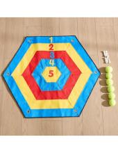MASTERKIDZ Шестигранная мишень с велкро для метания мишеней для STEM доски
