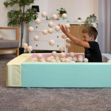 Square Ball Pit – Soft Play Sensory Ball Pit for Toddlers (Indoor & Outdoor Use)