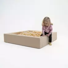 Square Ball Pit – Soft Play Sensory Ball Pit for Toddlers (Indoor & Outdoor Use)
