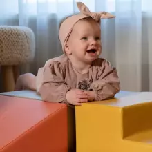 Mini Climbie – мягкий игровой набор для лазания и ползания для малышей (от 6 месяцев до 3 лет).
