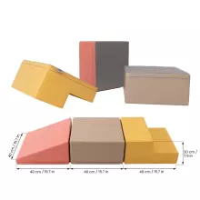Mini Climbie – мягкий игровой набор для лазания и ползания для малышей (от 6 месяцев до 3 лет).