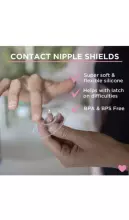 Lansinoh Contact Nipple Shields 20mm Art.70193 Силиконовые накладки на грудь (2 шт.)