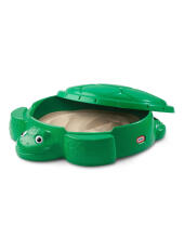 LITTLE TIKES Turtle Sandbox Toy Storage with Lid