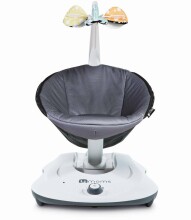 4moms RockaRoo Infant Seat Art.15666 Classic Grey Revolucionārs šūpuļkrēsliņš