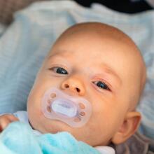 Medela Baby Pacifier Newborn Art.289923  Соска безопасная для сна,силиконовая, литая, 0-2 м+,2 шт