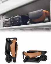 Mima Miro Compact Travel Stroller Art.289928 Mocha  прогулочная коляска