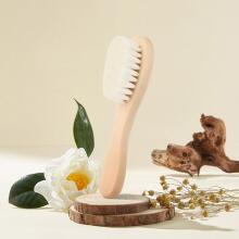Aolso Wooden Brush Natural Art.289933  Koka matu suka ar dabīgiem sariņiem