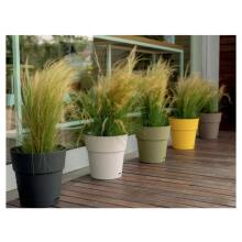 Flower pot with tray Ethica &Oslash;40x39cm white