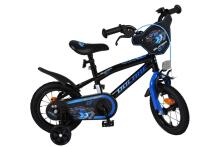 Jalgratas Volare Super GT 12" must/sinine