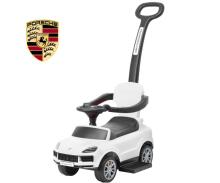 MILLY MALLY 6933 Ride-On Vehicle with Handle Porsche Cayenne White
