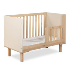 Klups Laura Art.290246 Champagne  Children's furniture set: bed and chest of drawers