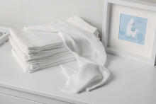 Bebe Basic Muslin Art. 051 Хлопковая муслиновая марлевая пелёнка 1 шт., 60x80 см