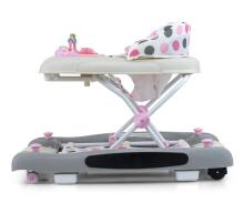 MILLY MALLY 5701 Baby Walker Patrol Plus Pastel Dots