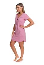 Doctornap  Cotton Night Dress Art.TCB.9505.BLUSH_ROSE.S.01   Хлопковая ночная рубашка для беременных/кормления