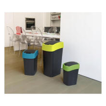 Atkritumu spainis Flip Bin 9L melns/zils